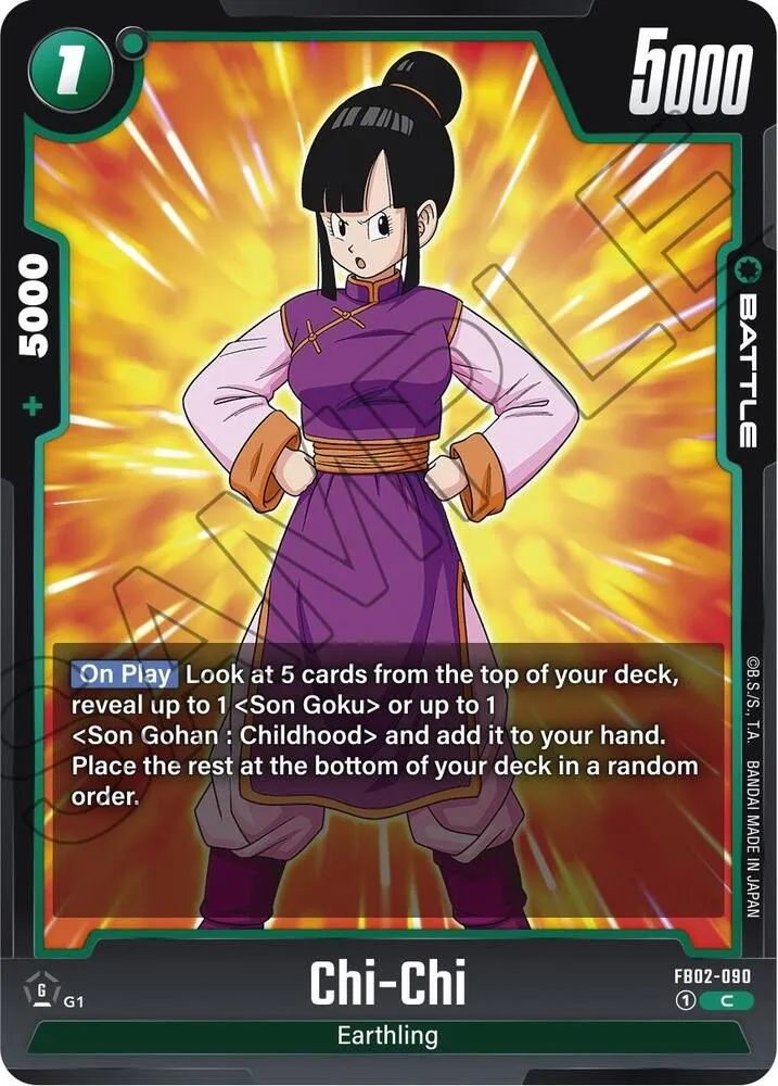 Chi-Chi — Blazing Aura — Dragon Ball Super: Fusion World