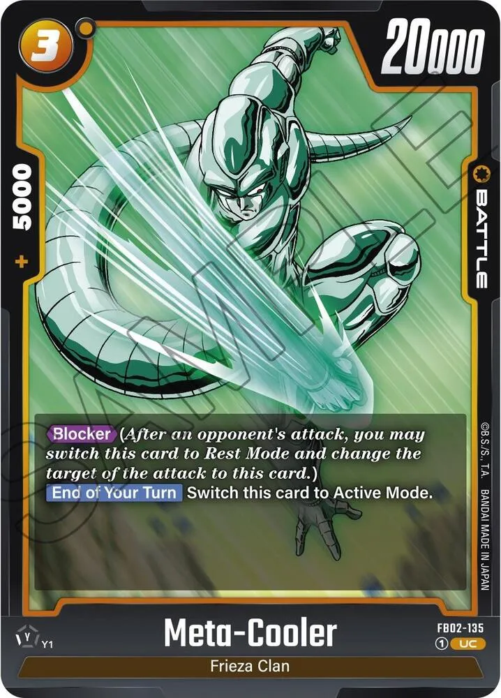 Meta-Cooler — Blazing Aura — Dragon Ball Super: Fusion World