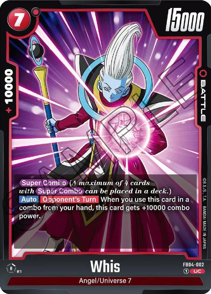Whis — Ultra Limit — Dragon Ball Super: Fusion World