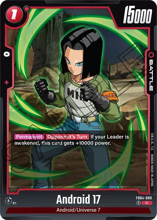 Android 17 — Ultra Limit — Dragon Ball Super: Fusion World