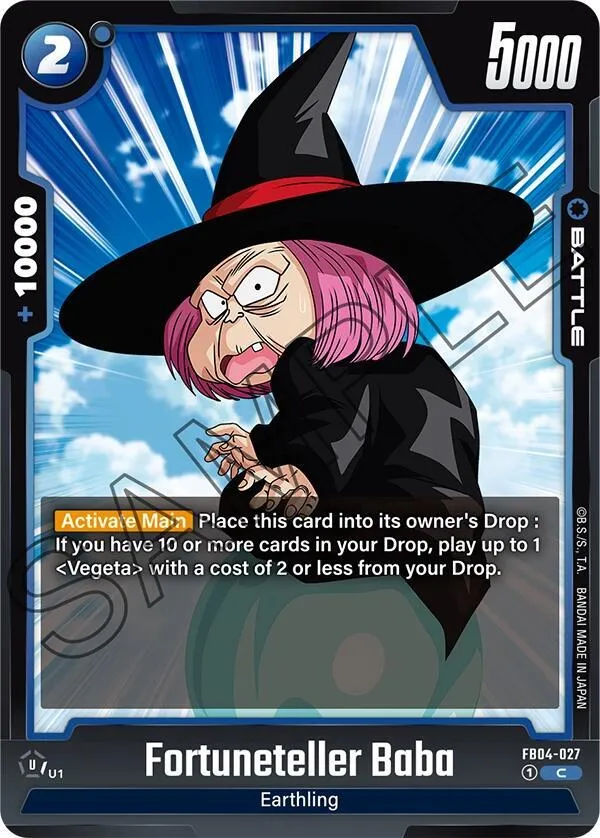 Fortuneteller Baba — Ultra Limit — Dragon Ball Super: Fusion World