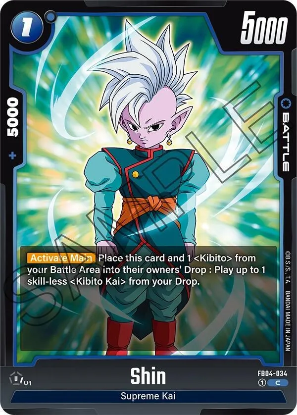 Shin - FB04-034 — Ultra Limit — Dragon Ball Super: Fusion World