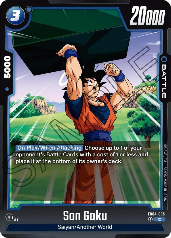 Son Goku - FB04-035 — Ultra Limit — Dragon Ball Super: Fusion World