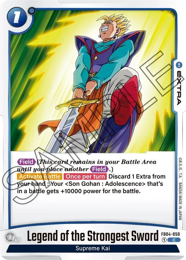 Legend of the Strongest Sword — Ultra Limit — Dragon Ball Super: Fusion World