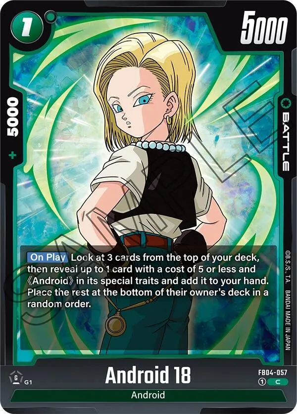 Android 18 — Ultra Limit — Dragon Ball Super: Fusion World