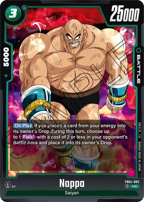 Nappa - FB04-065 — Ultra Limit — Dragon Ball Super: Fusion World