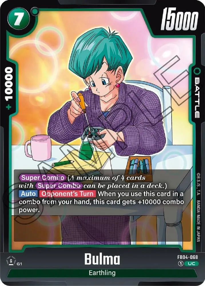 Bulma — Ultra Limit — Dragon Ball Super: Fusion World