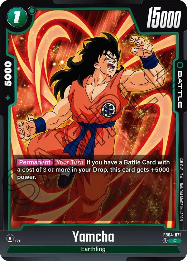 Yamcha — Ultra Limit — Dragon Ball Super: Fusion World