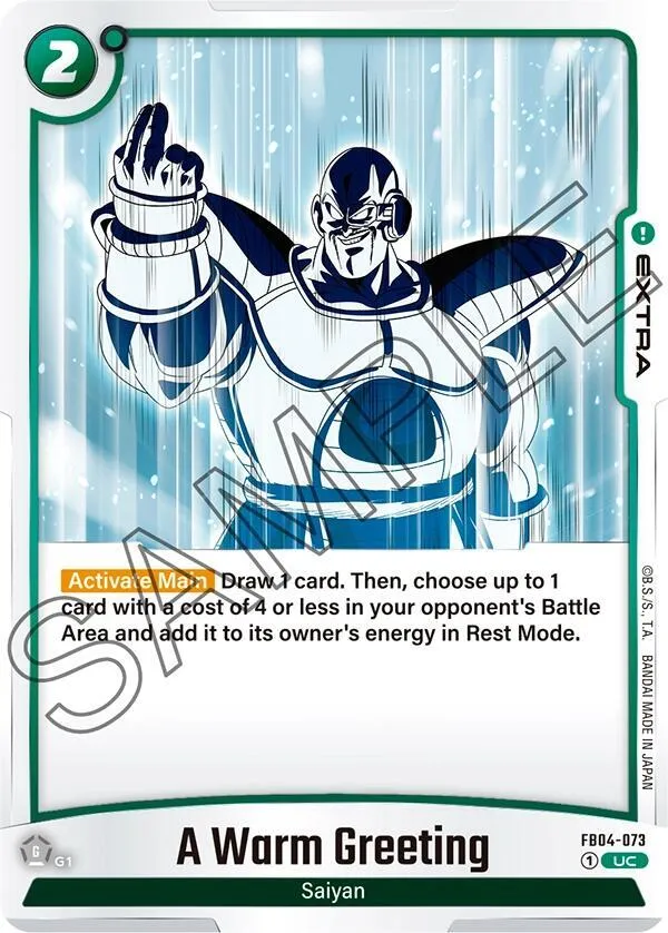 A Warm Greeting — Ultra Limit — Dragon Ball Super: Fusion World