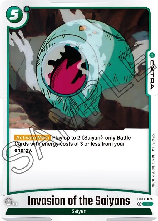 Invasion of the Saiyans — Ultra Limit — Dragon Ball Super: Fusion World