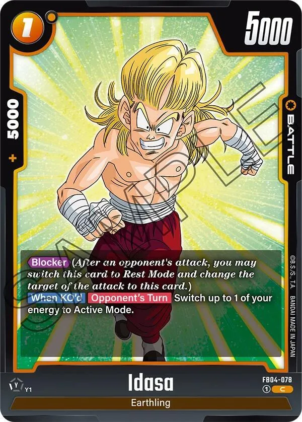 Idasa — Ultra Limit — Dragon Ball Super: Fusion World