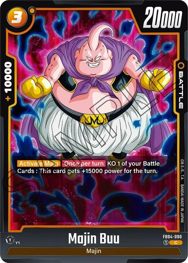 Majin Buu — Ultra Limit — Dragon Ball Super: Fusion World