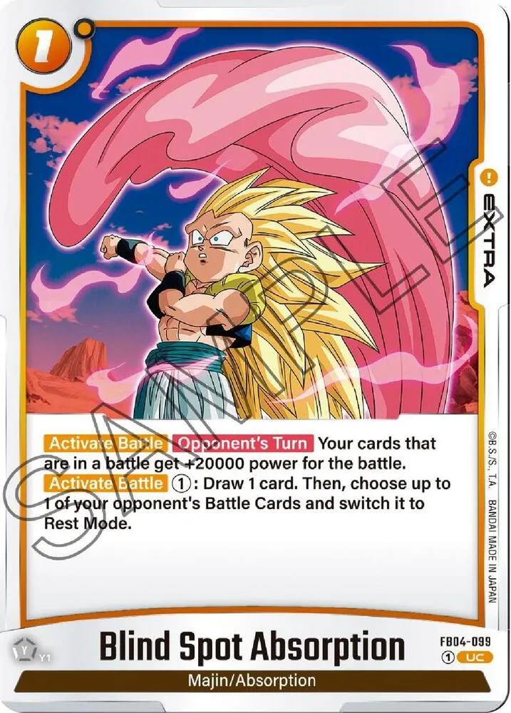 Blind Spot Absorption — Ultra Limit — Dragon Ball Super: Fusion World