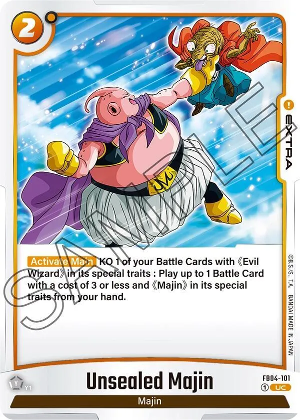 Unsealed Majin — Ultra Limit — Dragon Ball Super: Fusion World