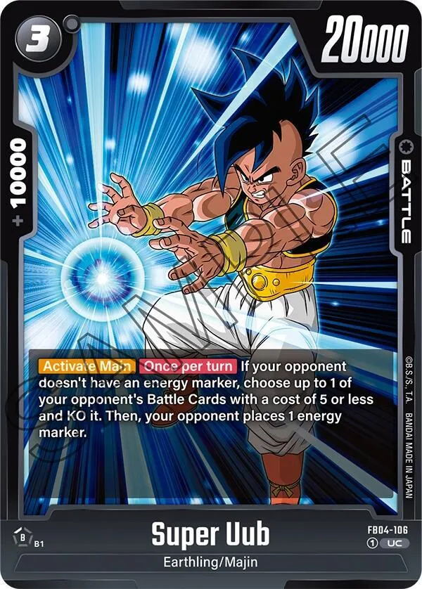 Super Uub — Ultra Limit — Dragon Ball Super: Fusion World