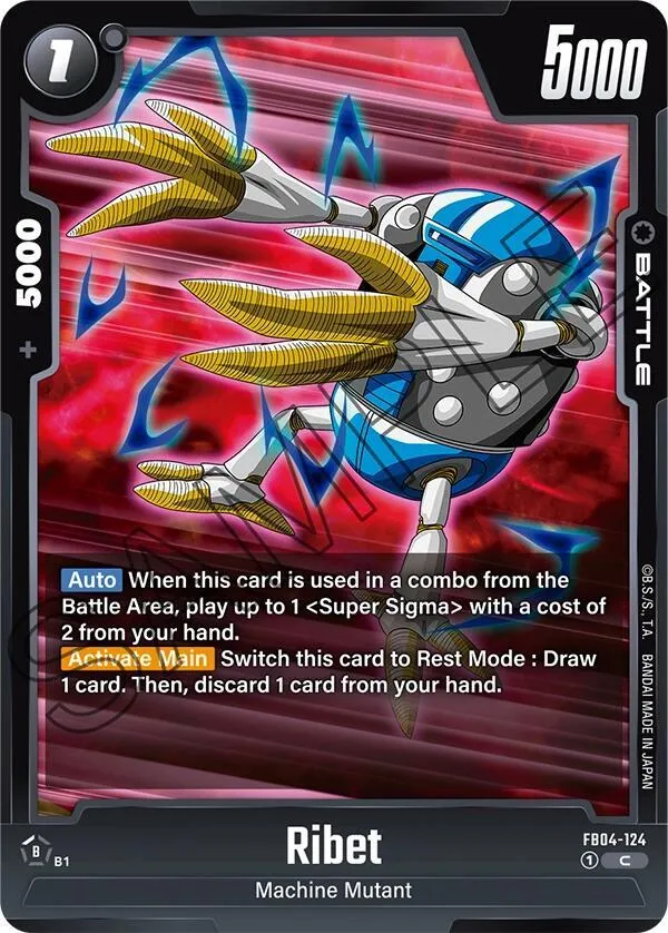 Ribet — Ultra Limit — Dragon Ball Super: Fusion World