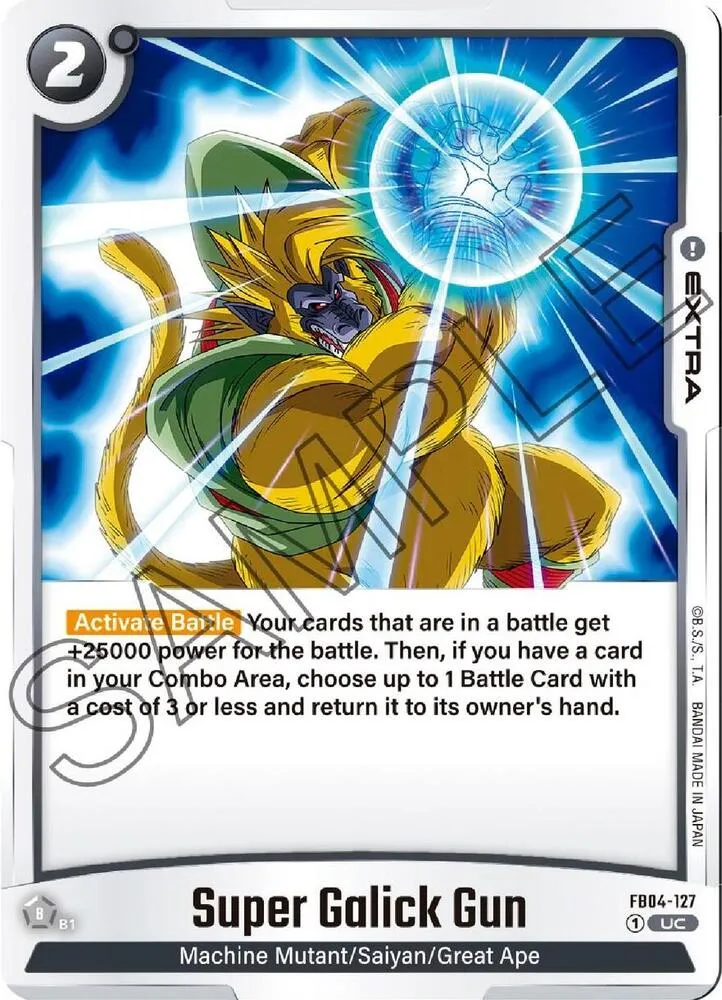 Super Galick Gun — Ultra Limit — Dragon Ball Super: Fusion World