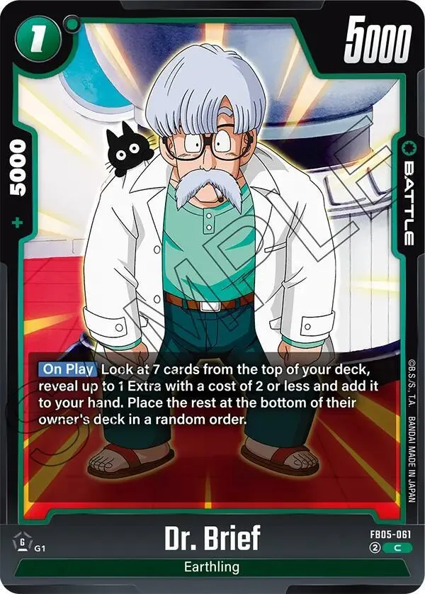 Dr. Brief — New Adventure — Dragon Ball Super: Fusion World