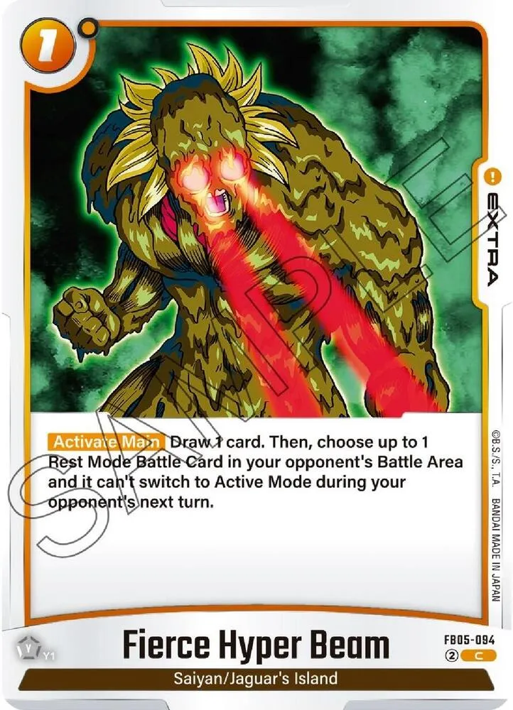 Fierce Hyper Beam — New Adventure — Dragon Ball Super: Fusion World