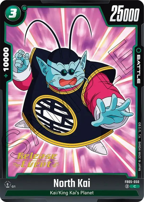 North Kai - FB05-050 — New Adventure Release Event Cards — Dragon Ball Super: Fusion World