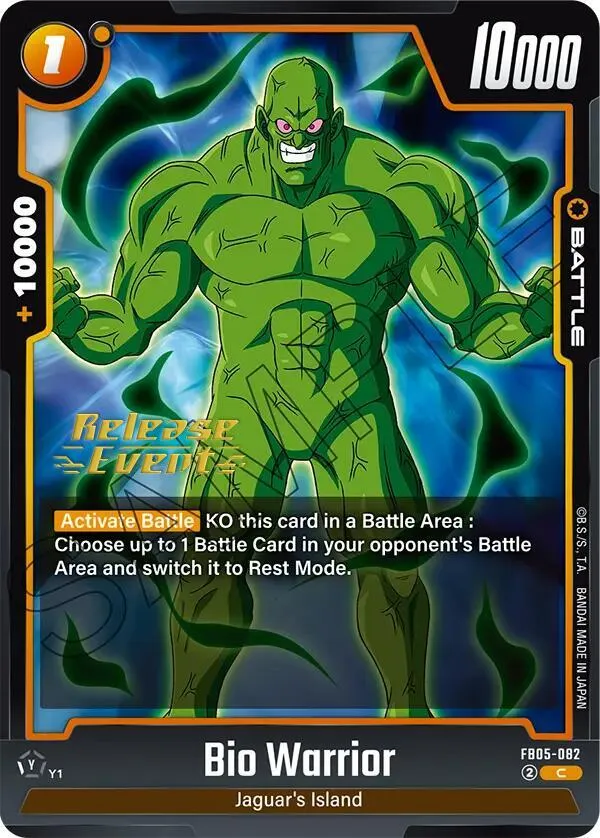 Bio Warrior — New Adventure Release Event Cards — Dragon Ball Super: Fusion World