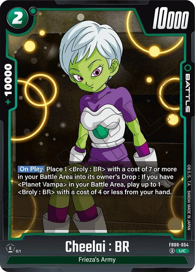 Cheelai : BR - FB06-054 — Rivals Clash — Dragon Ball Super: Fusion World