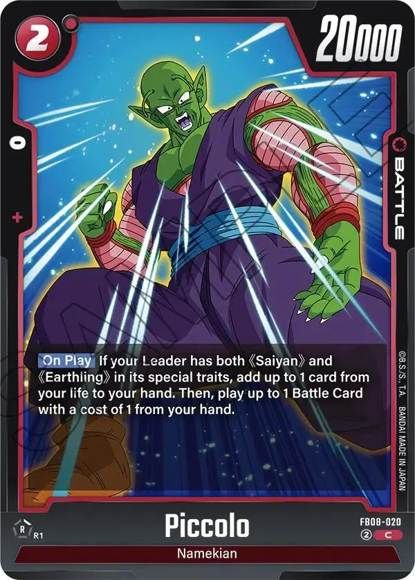 Piccolo - FB08-020 — Saiyan's Pride — Dragon Ball Super: Fusion World