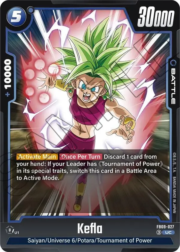 Kefla - FB09-027 — Dual Evolution — Dragon Ball Super: Fusion World