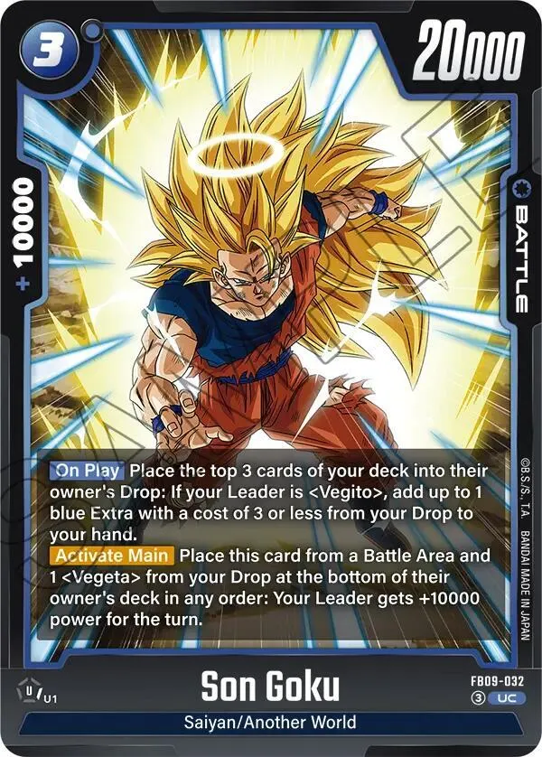 Son Goku - FB09-032 — Dual Evolution — Dragon Ball Super: Fusion World