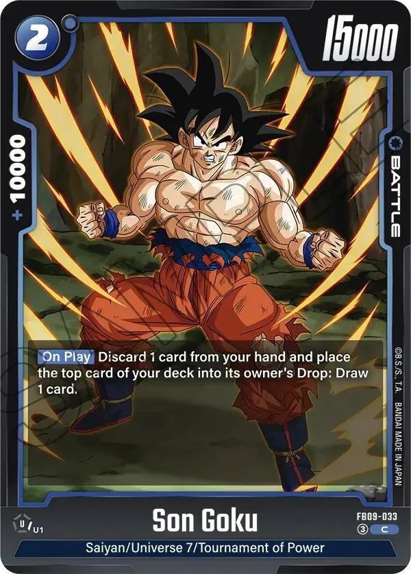 Son Goku - FB09-033 — Dual Evolution — Dragon Ball Super: Fusion World