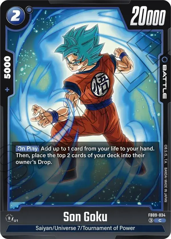 Son Goku - FB09-034 — Dual Evolution — Dragon Ball Super: Fusion World