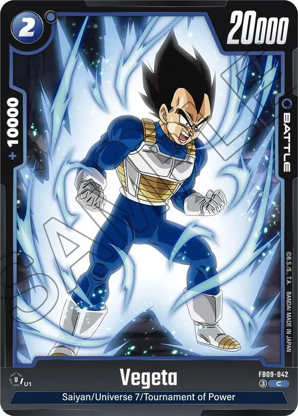 Vegeta - FB09-042 — Dual Evolution — Dragon Ball Super: Fusion World