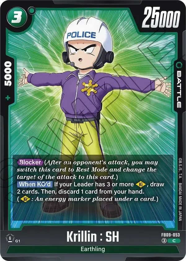 Krillin : SH — Dual Evolution — Dragon Ball Super: Fusion World