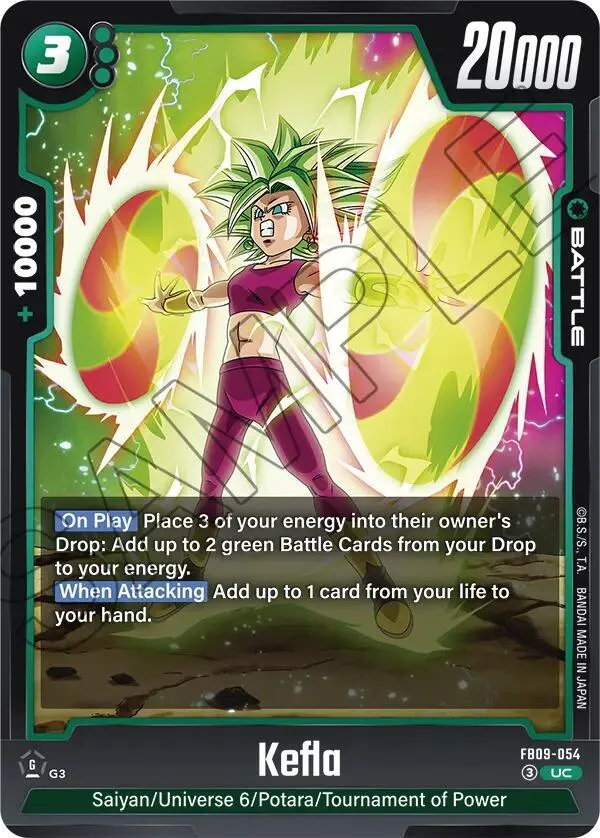 Kefla - FB09-054 — Dual Evolution — Dragon Ball Super: Fusion World