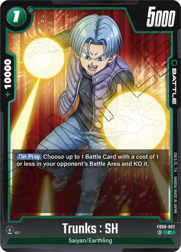Trunks : SH — Dual Evolution — Dragon Ball Super: Fusion World