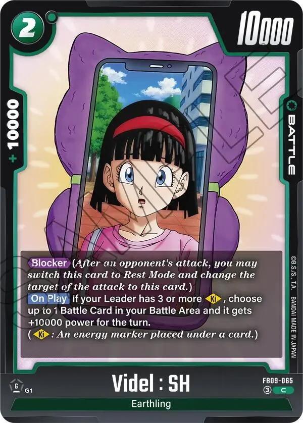 Videl : SH — Dual Evolution — Dragon Ball Super: Fusion World