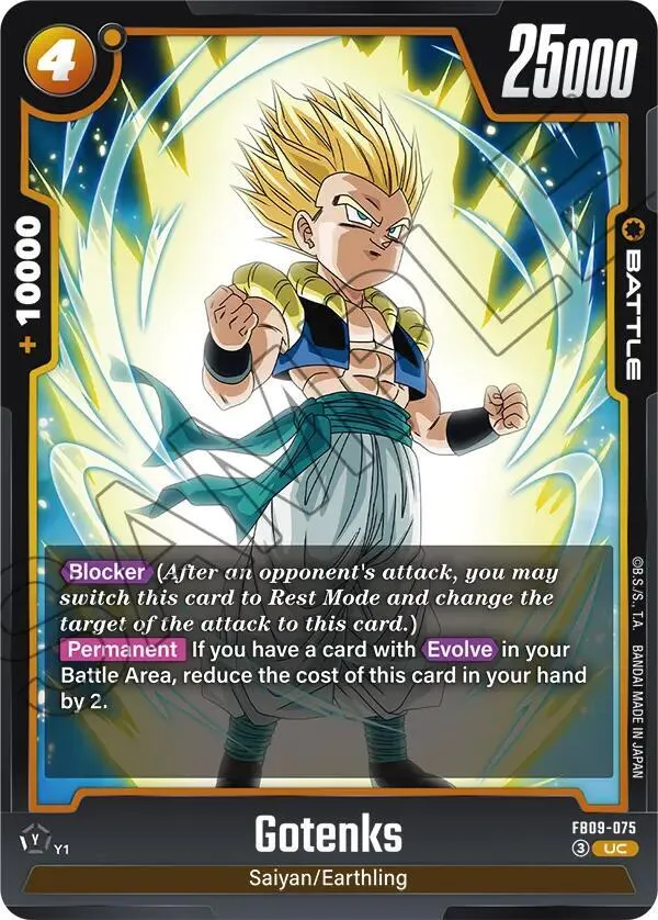 Gotenks - FB09-075 — Dual Evolution — Dragon Ball Super: Fusion World
