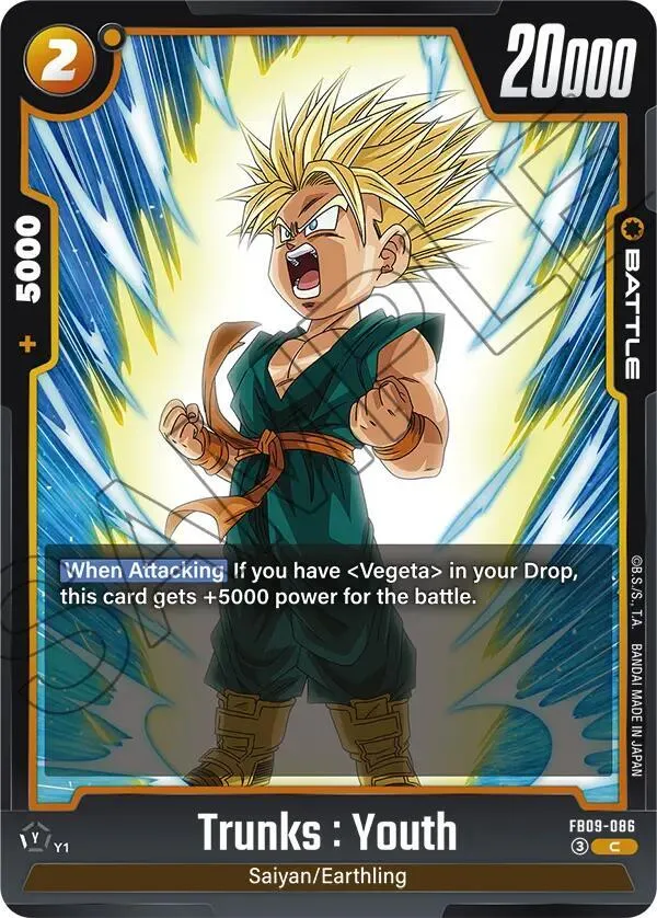 Trunks : Youth — Dual Evolution — Dragon Ball Super: Fusion World