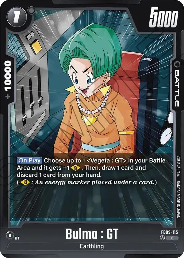 Bulma : GT — Dual Evolution — Dragon Ball Super: Fusion World
