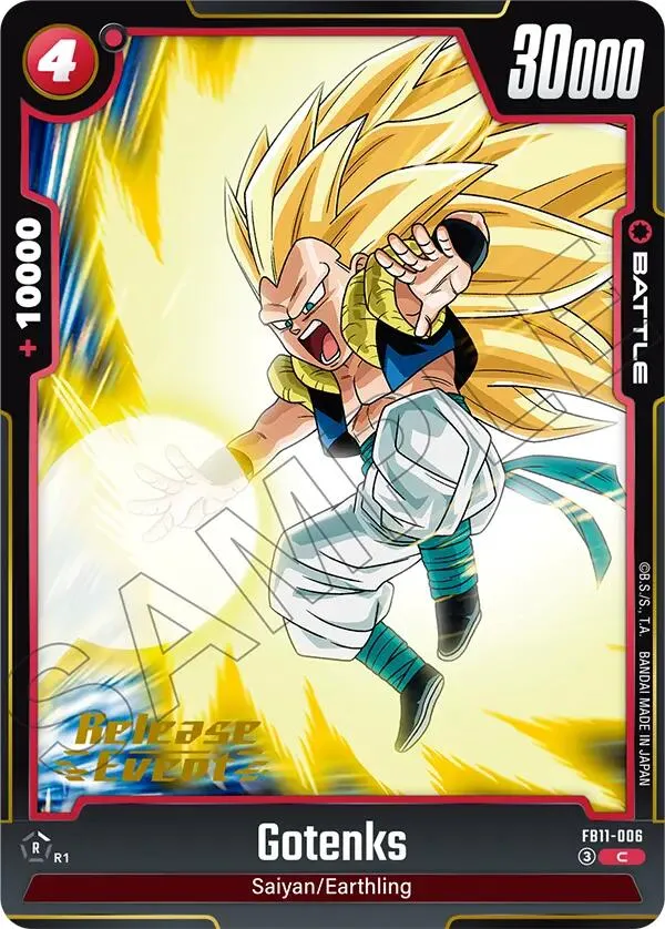 Gotenks — Brightness of Hope Release Event Cards — Dragon Ball Super: Fusion World