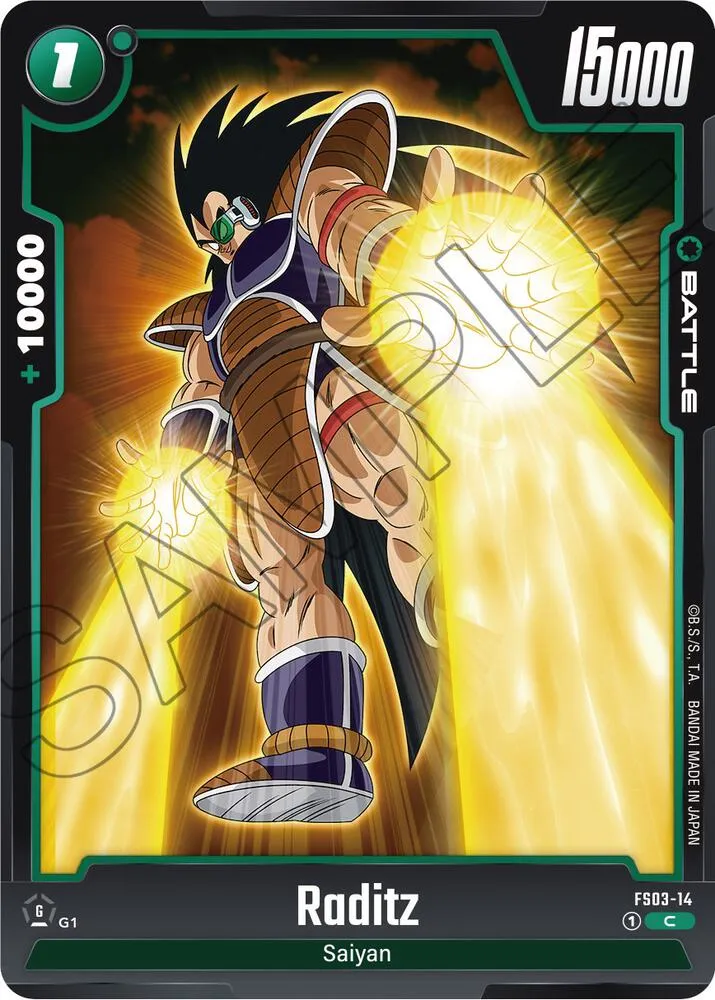 Raditz — Starter Deck 3: Broly — Dragon Ball Super: Fusion World
