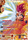 Product image for SSG Son Goku, Crimson Guardian Deity (Collector Booster Gold)