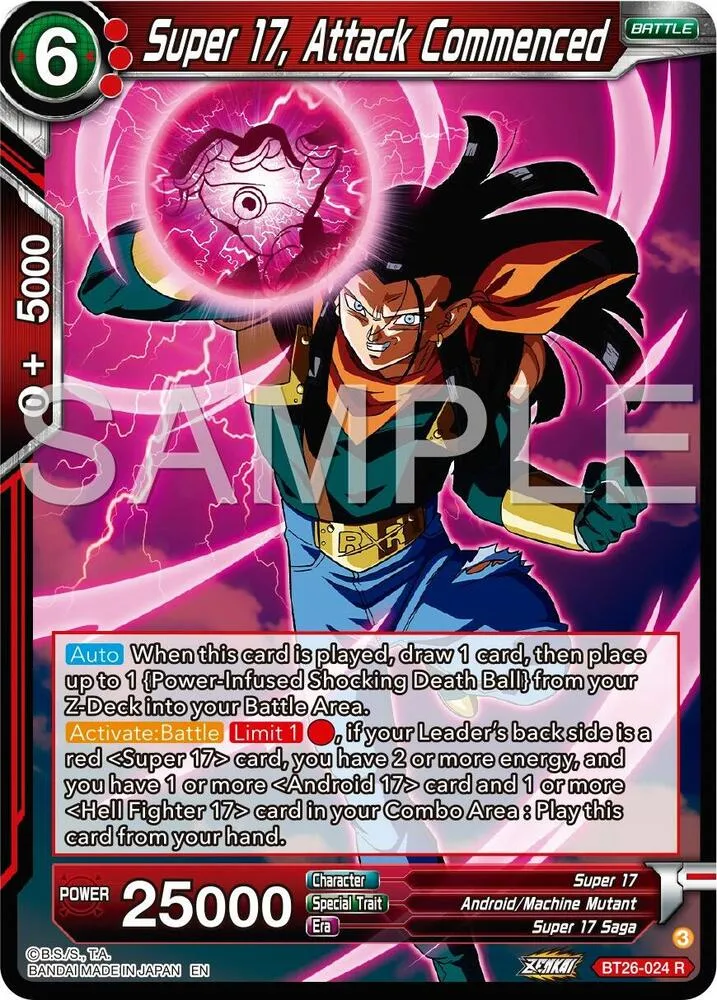 Super 17, Attack Commenced — Ultimate Advent — Dragon Ball Super: Masters