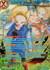 Product image for Android 18, Unknown Threat (Gold-Stamped)