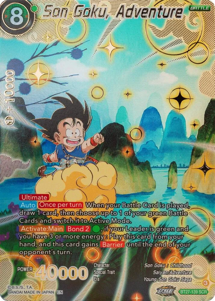 Son Goku, Adventure — History of Z — Dragon Ball Super: Masters