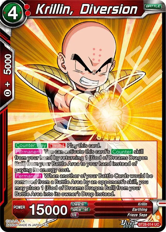 Krillin, Diversion — Prismatic Clash — Dragon Ball Super: Masters