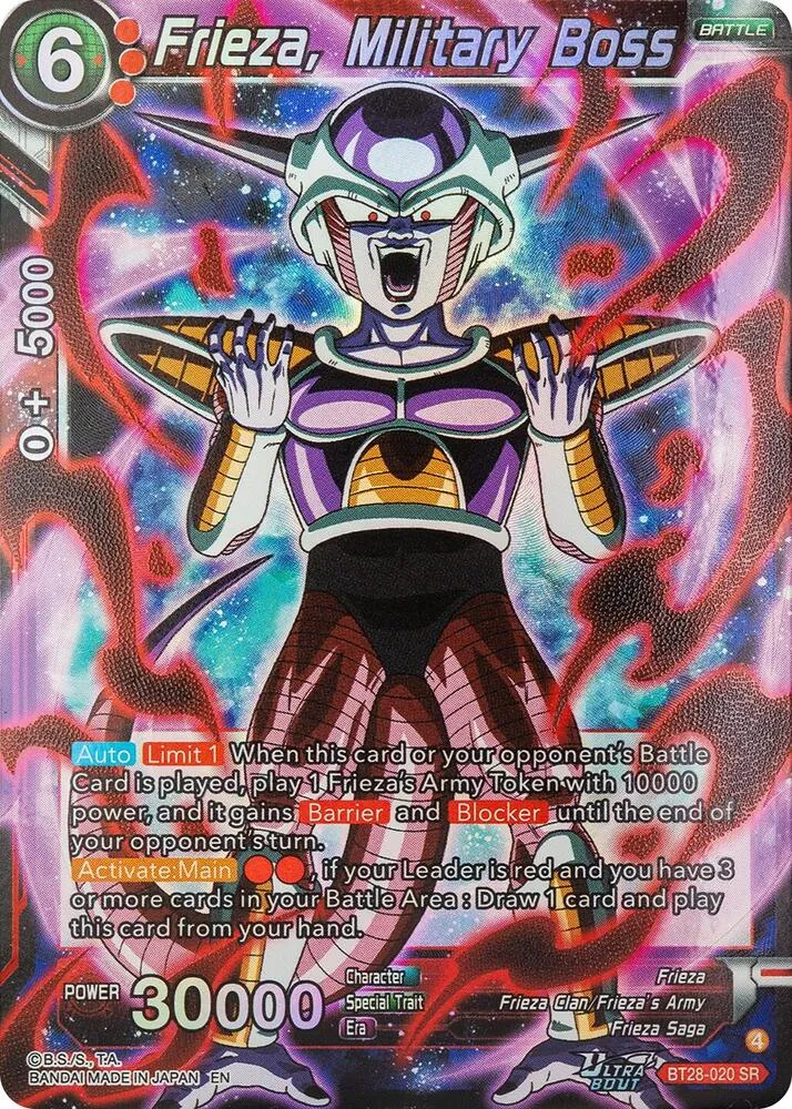 Frieza, Military Boss — Prismatic Clash — Dragon Ball Super: Masters