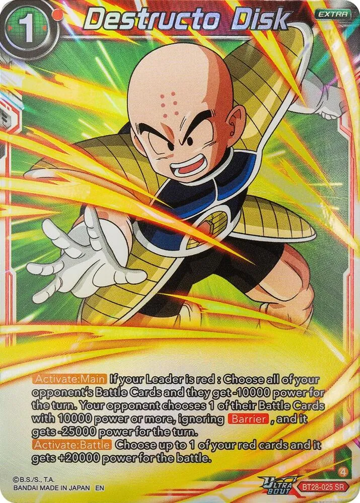Destructo Disk — Prismatic Clash — Dragon Ball Super: Masters