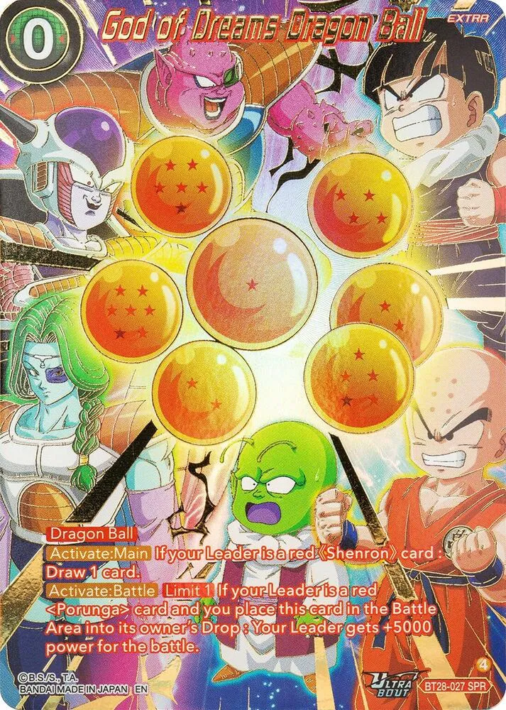 God of Dreams Dragon Ball (SPR) — Prismatic Clash — Dragon Ball Super: Masters
