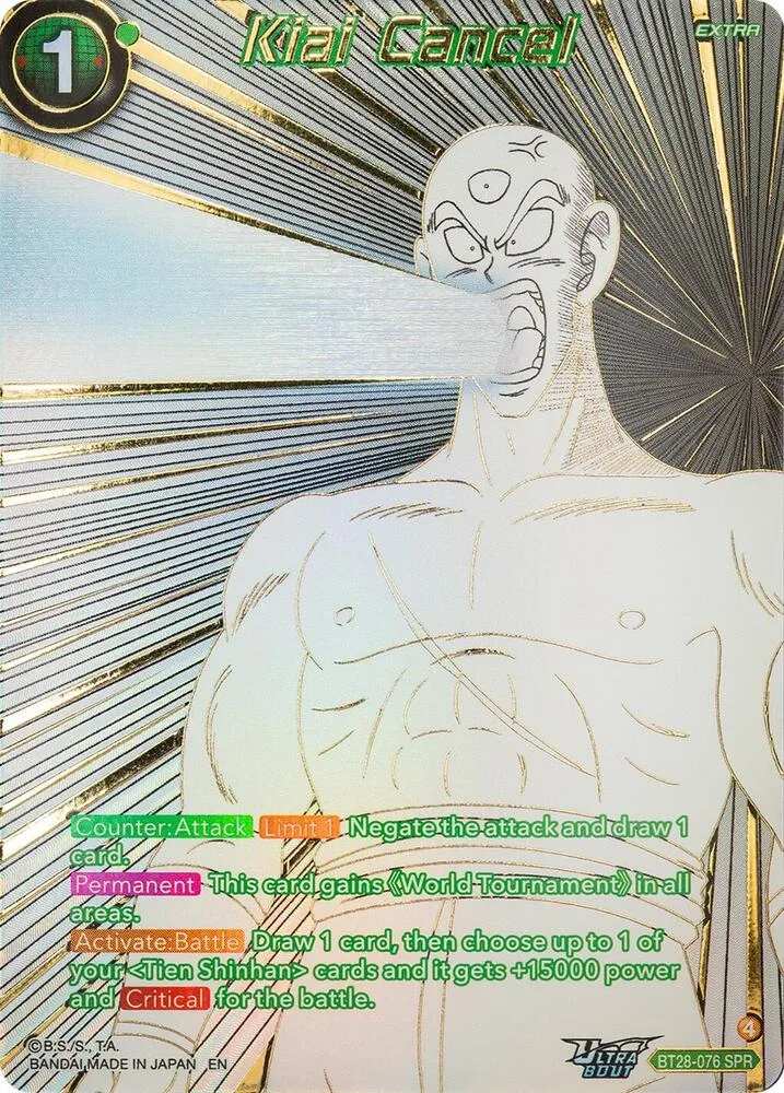 Kiai Cancel (SPR) — Prismatic Clash — Dragon Ball Super: Masters